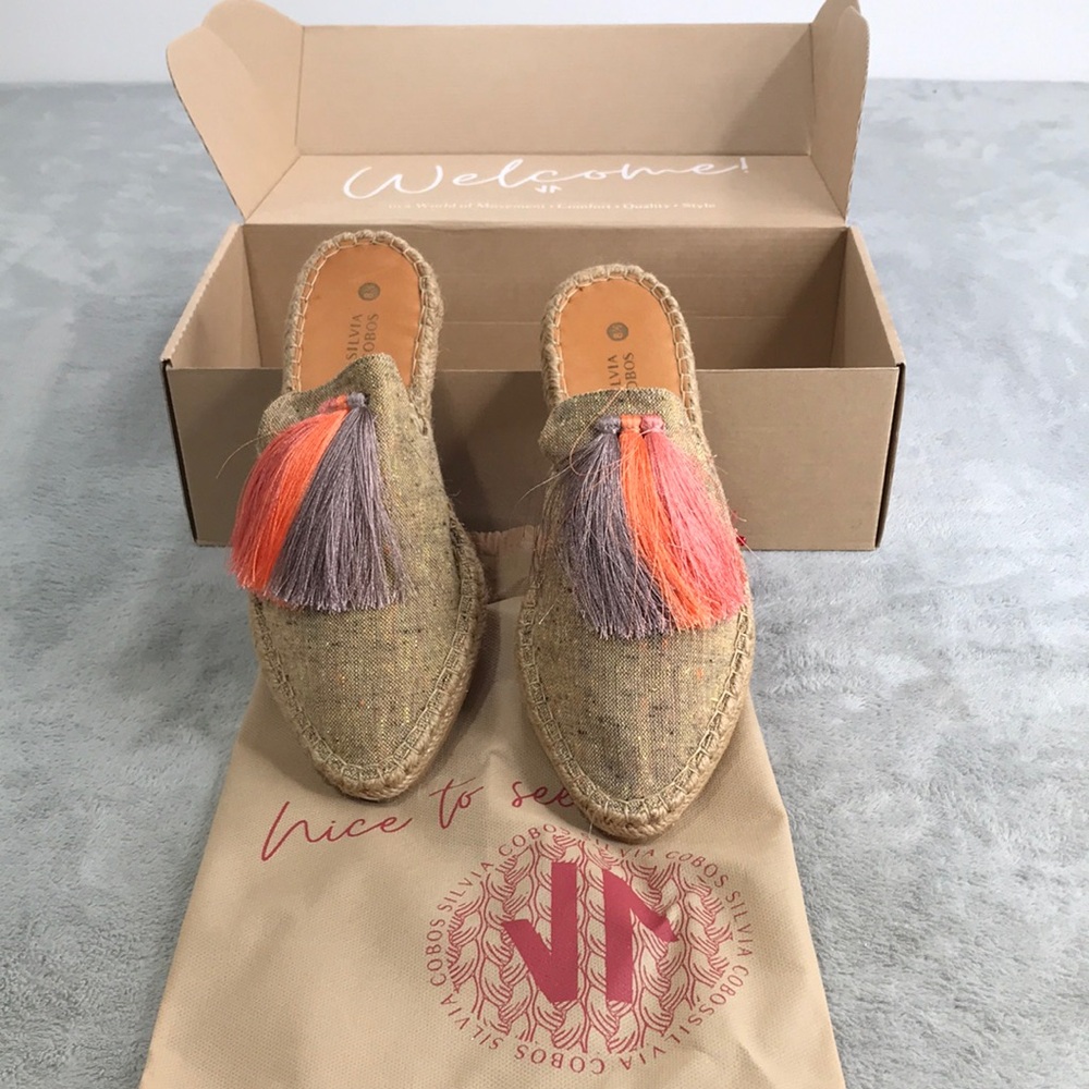 Silvia Cobos Women's Sunrise Mules Size 8.5 New in Box